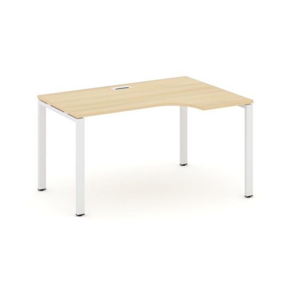 Стол рабочий эргономичный SN-6P.SPA-021(R) (1380х800/980х750) (Акация Лорка/Металл Белый) Стол рабочий эргономичный SN-6P.SPA-021(R) (1380х800/980х750) (Акация Лорка/Металл Белый)