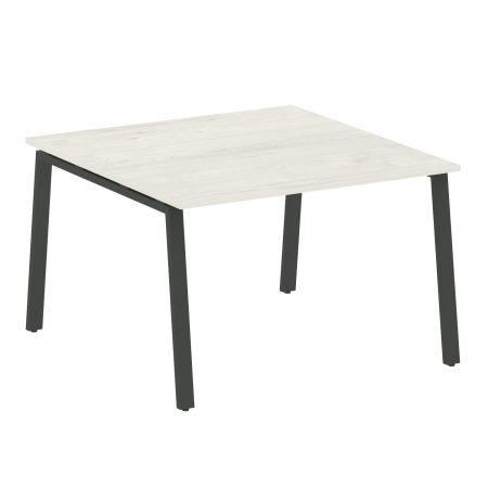 Стол для переговоров (1 столешница) на А-образном м/к Metal System Style БА.ПРГ-1.2 1200x1235x750 (Дуб наварра/Антрацит металл)