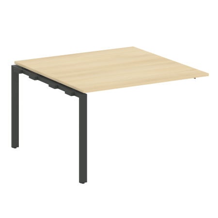 Проходной наборный элемент переговорного стола Metal System Style БП.ППРГ-2 1200x1235x750 (Акация/Антрацит металл)