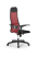 Кресло для руководителя Метта Sit 10 B1-111U - X2+UMF(X1) /Ub00/Wh00/U0mL-b(M09.B02.G15.W01) (Красный | Черный)