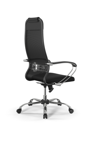 Кресло для руководителя Метта Sit 10 B1-180K - X2+UMF(X1) /Um00/Wh00/K1cL(M09.B21.G20.W01) (Черный)