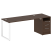 Рабочая станция Metal System Style БО.РС-СТП1.4 1812x720x750 (Дуб Наварра/Серый металл) Рабочая станция Metal System Style БО.РС-СТП1.4 1812x720x750 (Дуб Наварра/Серый металл)