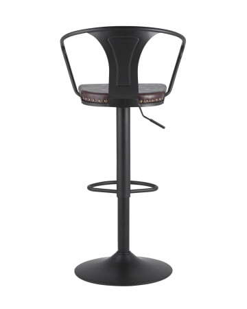 Стул барный TOLIX ARMS SOFT черный матовый (Стул барный Tolix Arms Soft черный матовый) Стул барный TOLIX ARMS SOFT черный матовый (Стул барный Tolix Arms Soft черный матовый)