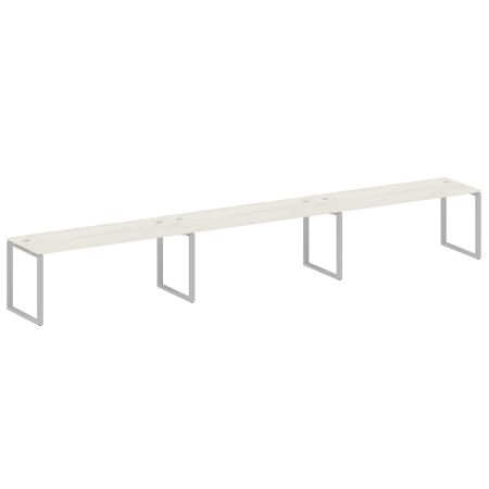 Рабочая станция Metal System Style БО.СМ-3.5 5400x720x750 (Дуб Наварра/Серый металл)