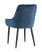 Стул Диана велюр сине-зеленый (Стул Диана сине-зеленый)