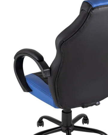 Кресло игровое TopChairs Racer Midi черно-синее (Геймерское кресло Racer Midi черный, синий) Кресло игровое TopChairs Racer Midi черно-синее (Геймерское кресло Racer Midi черный, синий)