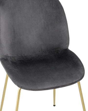 Стул Beetle серый (Стул Турин серый)