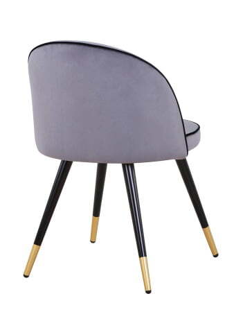 Стул Gabi LUX велюр серый (Стул Gabi серый)