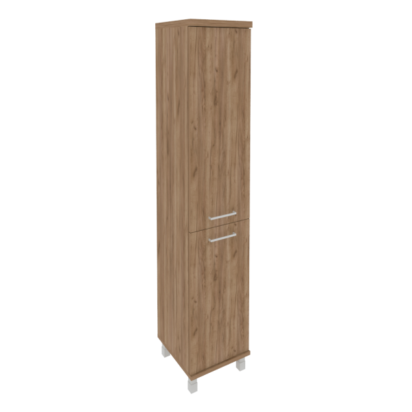 Шкаф First KSU-1.3 Лев 400x430x2060 (Дуб Табак) Шкаф First KSU-1.3 Лев 400x430x2060 (Дуб Табак)