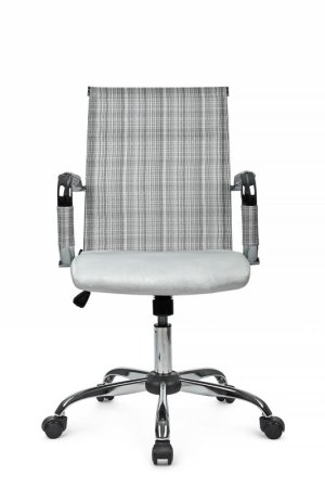 Кресло Art RCH 6017M Серо-белый (Серо-белый) Кресло Art RCH 6017M Серо-белый (Серо-белый)