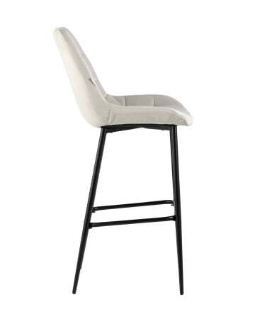 Стул барный Флекс велюр бежевый (Стул барный Флекс бежевый)