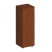 Шкаф для документов средний узкий закрытый Комфорт МП2 К 359 400x380x1230 (Дуб шамони темный)
