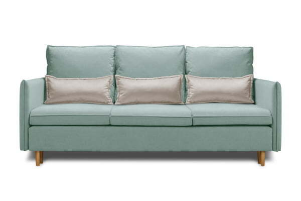 Диван 3-местный раскладной Oliver (2120x1000x960) Мятный (Мятный)