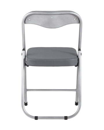 Стул складной ДЖОН металлик, серый (Стул складной Джон серый)