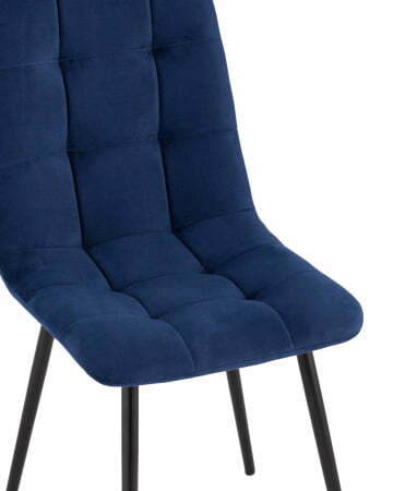 Стул Oliver велюр тёмно-синий (Стул Oliver темно-синий) Стул Oliver велюр тёмно-синий (Стул Oliver темно-синий)