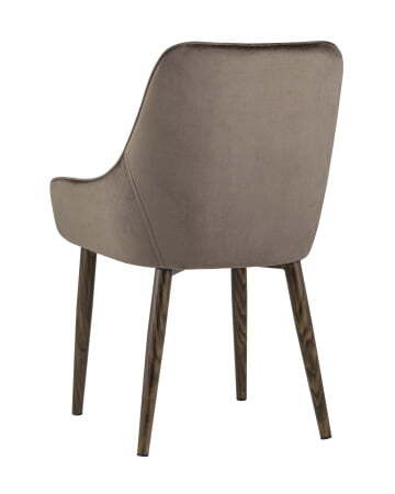 Стул Диана велюр коричневый (Стул Диана коричневый)