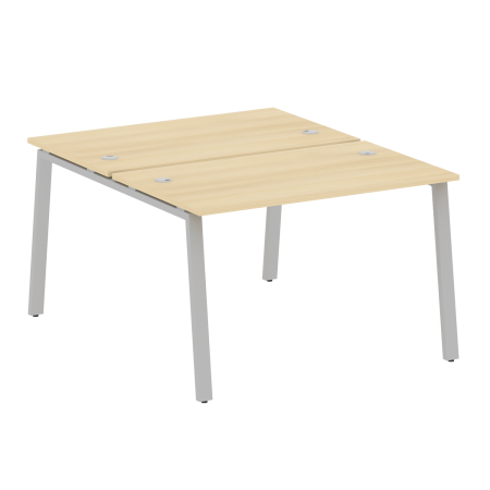 Рабочая станция Metal System Style БА.РАС-СП-2.2 1200x1475x750 (Акация/Серый металл)