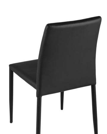 Стул ABNER экокожа черный (Стул Abner черный)