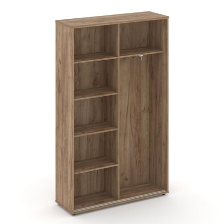 Шкаф-купе комбинированный SN.SHK-002 (1200х400х1982) (Дуб Табак)