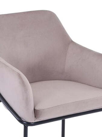 Стул Сандра велюр шампань (Стул Сандра шампань)