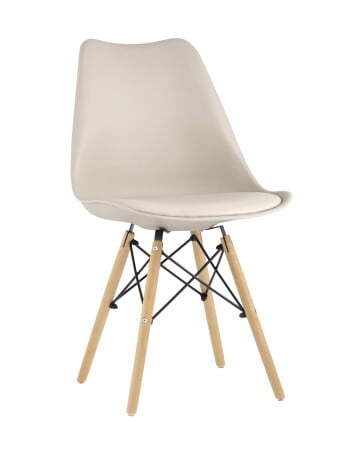 Стул Eames Soft бежевый (Стул Freames бежевый)