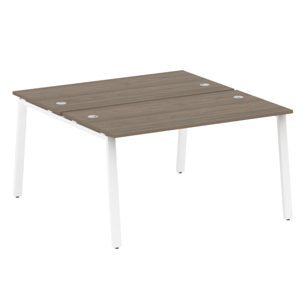 Рабочая станция Metal System Style БА.РАС-СП-2.3 1400x1475x750 (Вяз/Белый металл) Рабочая станция Metal System Style БА.РАС-СП-2.3 1400x1475x750 (Вяз/Белый металл)