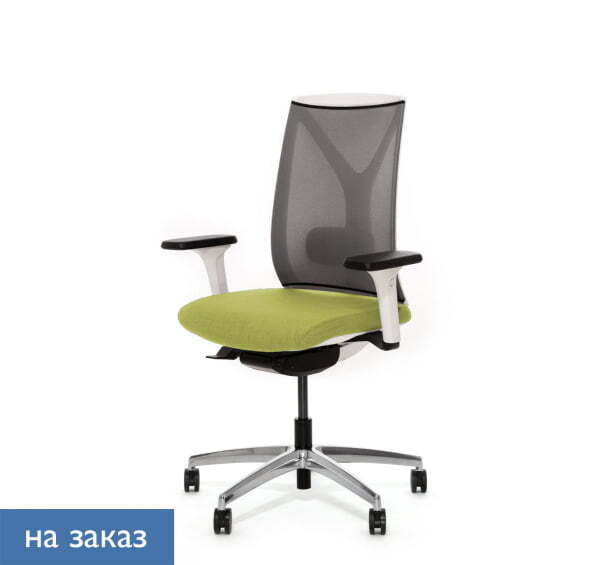 DION M WG Кресло синх. черная спинка (Зеленый | Черный) DION M WG Кресло синх. черная спинка (Зеленый | Черный)