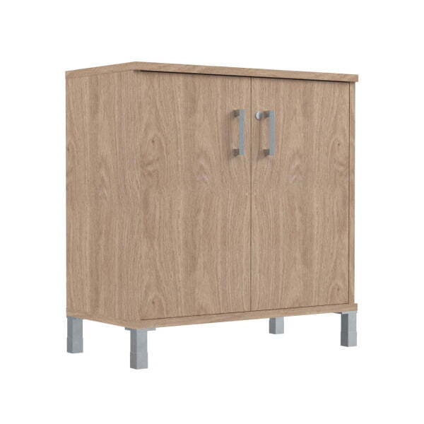 Шкаф 2 уровня, широкий глухие двери с замком Born B 410.3RZ 900x450x920 (Дуб Девон)