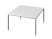 Стол-тандем Public comfort CL-41 1350x1432x740 (Джара ГосфортБелый)