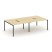 Рабочая станция 2-х сторонняя SN-4P.DRS-031 (1960х1232х750) (Тиквуд Светлый/Металл Антрацит) Рабочая станция 2-х сторонняя SN-4P.DRS-031 (1960х1232х750) (Тиквуд Светлый/Металл Антрацит)