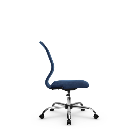 Кресло для руководителя Метта SU-Mr-4(Vivaldi)/подл.000/осн.006 (Светло-синий)