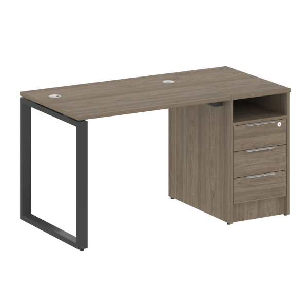 Рабочая станция Metal System Style БО.РС-СТП1.1 1412x750x750 (Вяз/Антрацит металл) Рабочая станция Metal System Style БО.РС-СТП1.1 1412x750x750 (Вяз/Антрацит металл)