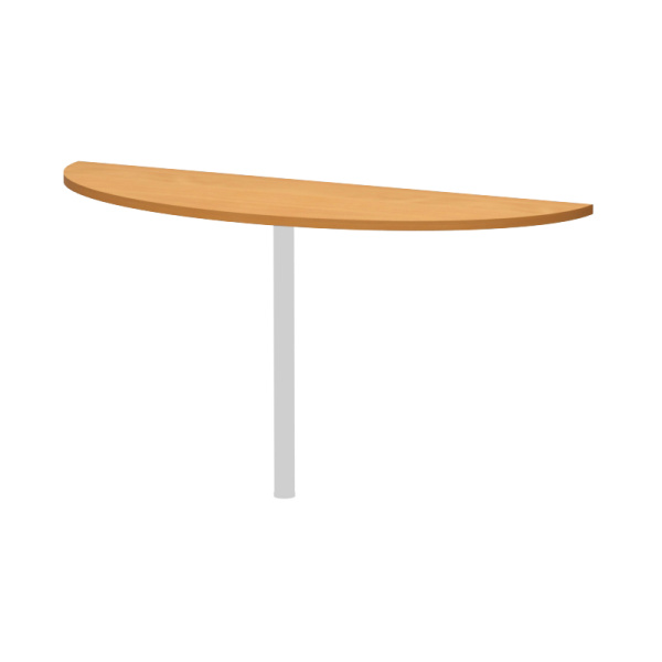 Приставка (без опоры) Этюд Р20.17 1435x470x25 (Бук Бавария) Приставка (без опоры) Этюд Р20.17 1435x470x25 (Бук Бавария)