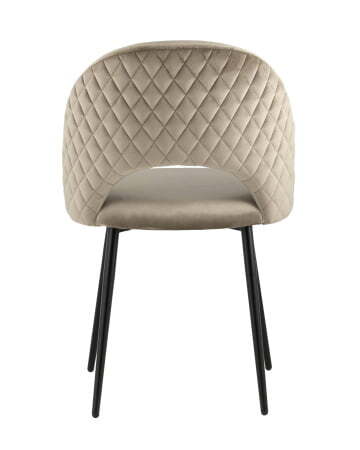 Стул Меган велюр с ромбами капучино (Стул Меган капучино)