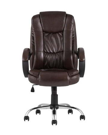 Кресло руководителя TopChairs Atlant коричневое (Компьютерное кресло Atlant коричневый) Кресло руководителя TopChairs Atlant коричневое (Компьютерное кресло Atlant коричневый)