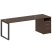 Рабочая станция Metal System Style БО.РС-СТП-1.5 2212x720x750 (Дуб Наварра/Серый металл) Рабочая станция Metal System Style БО.РС-СТП-1.5 2212x720x750 (Дуб Наварра/Серый металл)