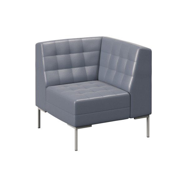 Секция угловая FR-U-01 (Oregon 17/Металл Серый)