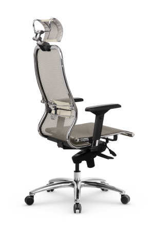 Кресло для руководителя Метта Samurai S-3.04 MPES (Молочный)