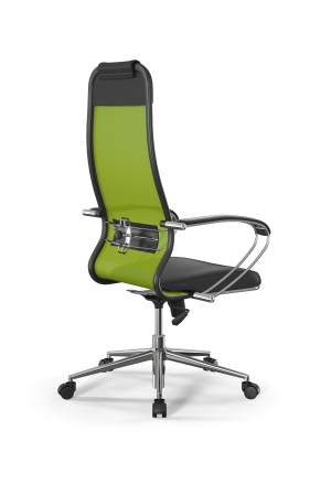 Кресло для руководителя Метта Sit 10 B1-115K - T+Extra /Um00/Wm12/K1cL(M09.B23.G18.W01) (Лайм | Черный)