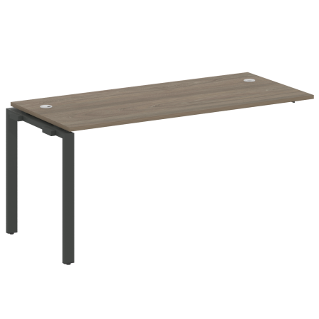 Проходной наборный элемент рабочей станции Metal System Style БП.ПРС-СП-1.4 1600x720x750 (Вяз/Антрацит металл)