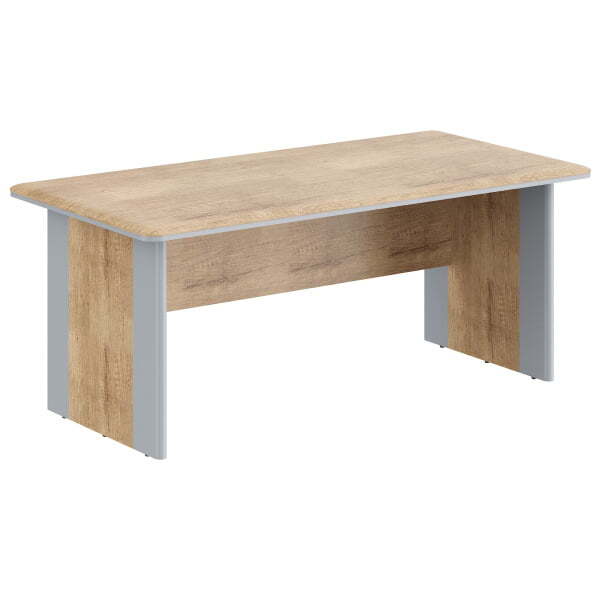 Стол руководителя Dioni DST 1890 1800x900x750 (Дуб Каньон)