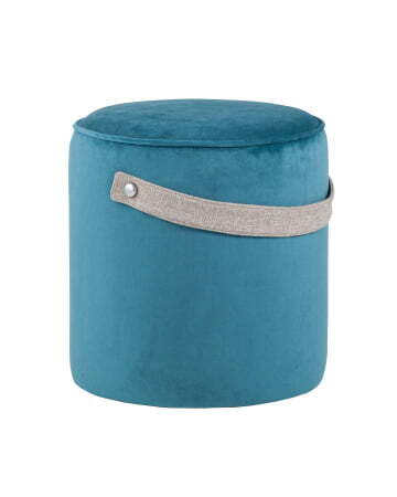 Пуф Джерри велюр темно-бирюзовый (Пуф Джерри темно-бирюзовый)