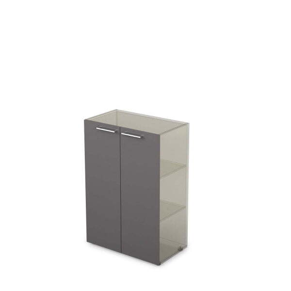 10ФК.002 Комплект фасадов ЛДСП (396x16x1148)x2 (Graphit matt)