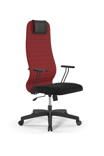 Кресло для руководителя Метта Sit 8 B1-10T - UMF(X1) /Uh02/Wh00/T1bp-b(M09.B02.G15.W01) (Красный | Черный) Кресло для руководителя Метта Sit 8 B1-10T - UMF(X1) /Uh02/Wh00/T1bp-b(M09.B02.G15.W01) (Красный | Черный)