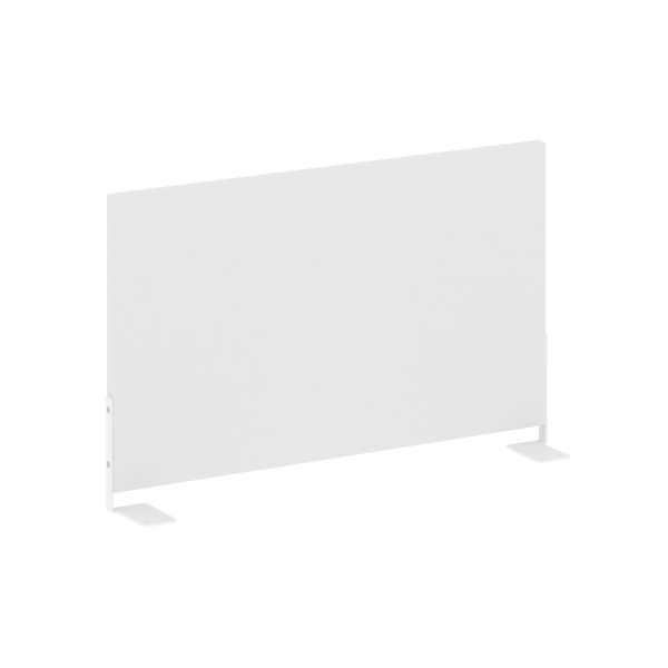 Экран боковой L600мм Б.ЭКР-60 600x18x348 (Белый/Белый металл)