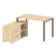 Рабочая станция с опорной тумбой левая Metal System Style БП.РС-СТС-2.2 Л 1300x1520x750 (Дуб Наварра/Серый металл) Рабочая станция с опорной тумбой левая Metal System Style БП.РС-СТС-2.2 Л 1300x1520x750 (Дуб Наварра/Серый металл)