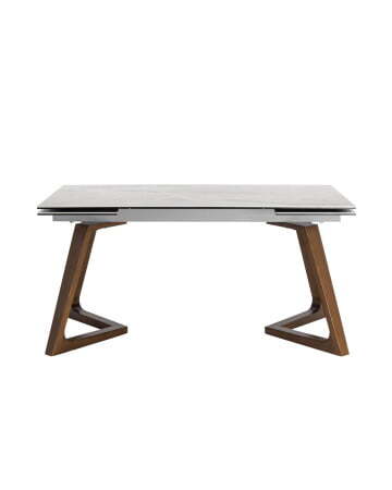 Стол обеденный Артизан раскладной 160-240*90 керамика (Стол обеденный Артизан серый)