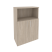 Шкаф средний широкий Onix O.ST-2.1 800x420x1207 (Тиквуд Темный) Шкаф средний широкий Onix O.ST-2.1 800x420x1207 (Тиквуд Темный)