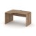 Стол рабочий эргономичный SN-D.SPA-022(L) (1580х800/980х750) (Тиквуд Светлый/Белый) Стол рабочий эргономичный SN-D.SPA-022(L) (1580х800/980х750) (Тиквуд Светлый/Белый)