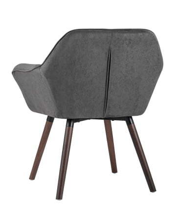 Кресло Брайан темно-серое (Стул-кресло Брайан темно-серый)